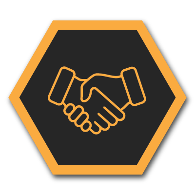 shaking hands icon